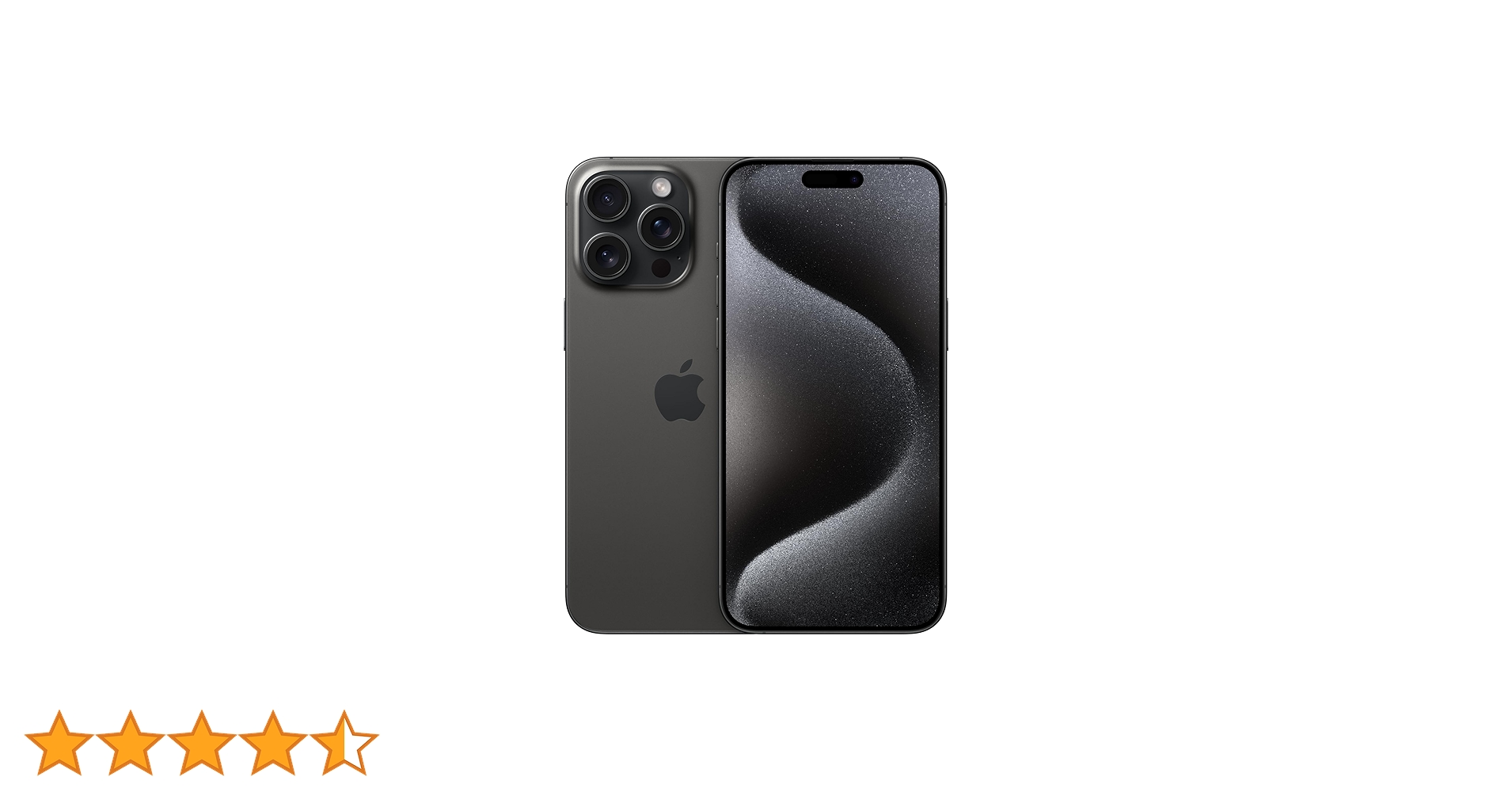 Apple iPhone 15 Pro Max (256 GB) - Black Titanium (Renewed